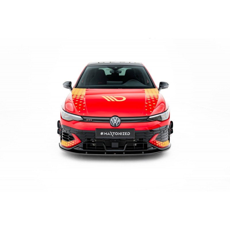 Lip V.2 Maxton Design VW Golf GTI Clubsport Mk8 FL - Imagen 3