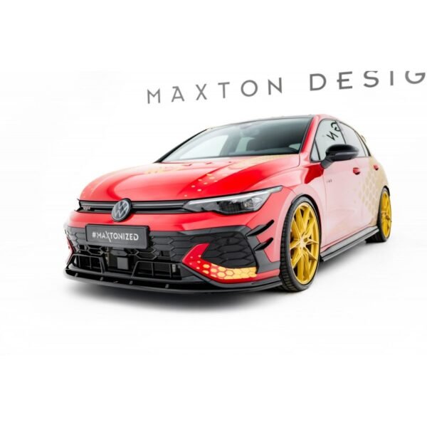 Lip V.2 Maxton Design VW Golf GTI Clubsport Mk8 FL