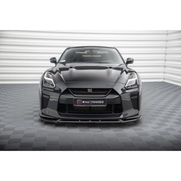 Lip V.2 Maxton Design Nissan GT-R R35 FL