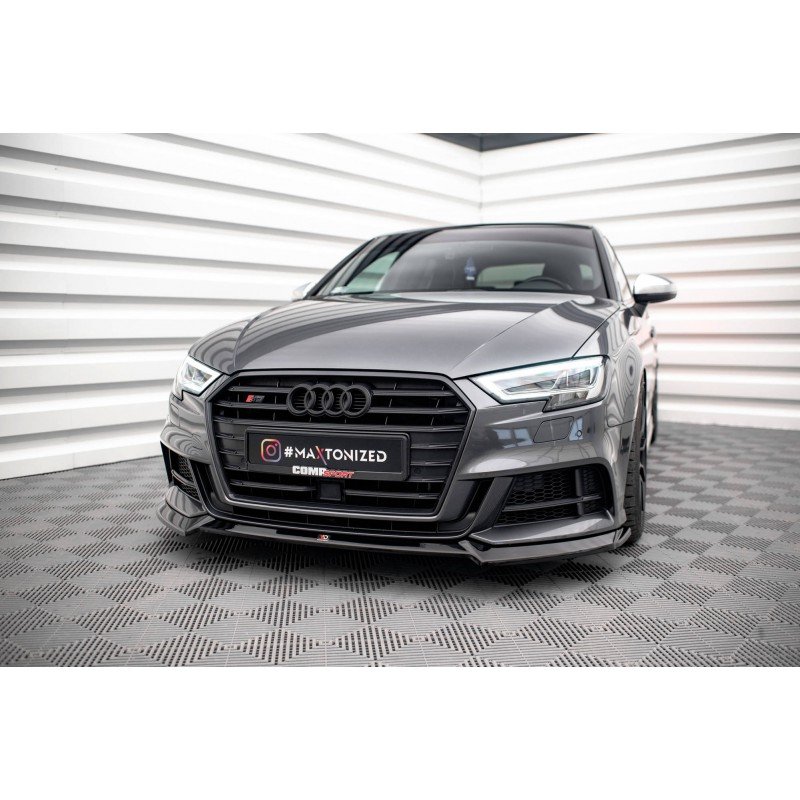 Lip V.3 Maxton Design Audi S3 Sportback 8V FL - Imagen 4
