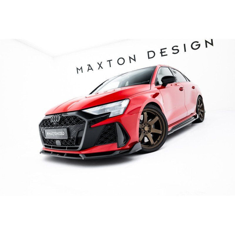 Lip V.3 Maxton Design Audi RS3 Sedan & Sportback 8Y FL - Imagen 3