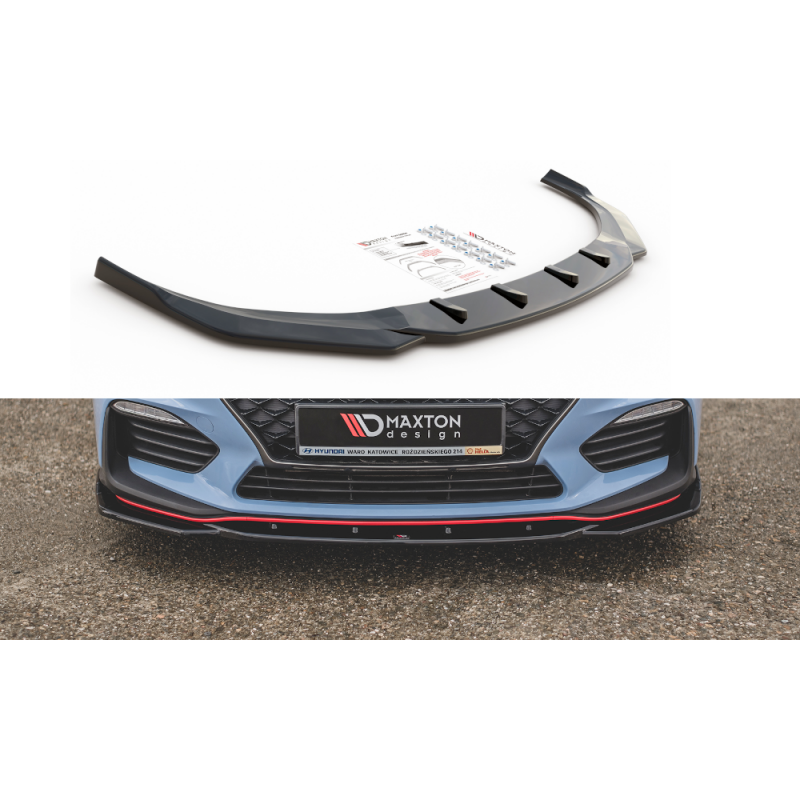 Lip V.4 Maxton Design Hyundai I30 N Hatchback / Fastback - Imagen 2