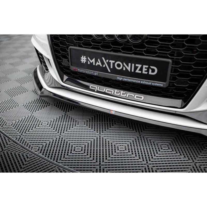 Lip V.4 Maxton Design Audi RS3 Sedan 8V FL - Imagen 4