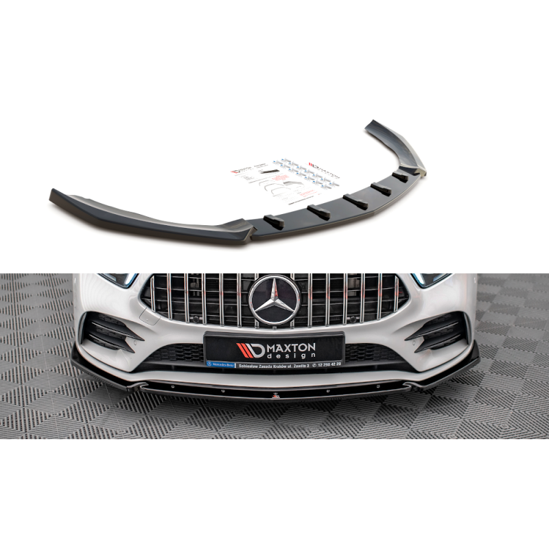 Lip V.4 Maxton Design Mercedes A35 AMG W177 / Mercedes A AMG-Line W177 - Imagen 2