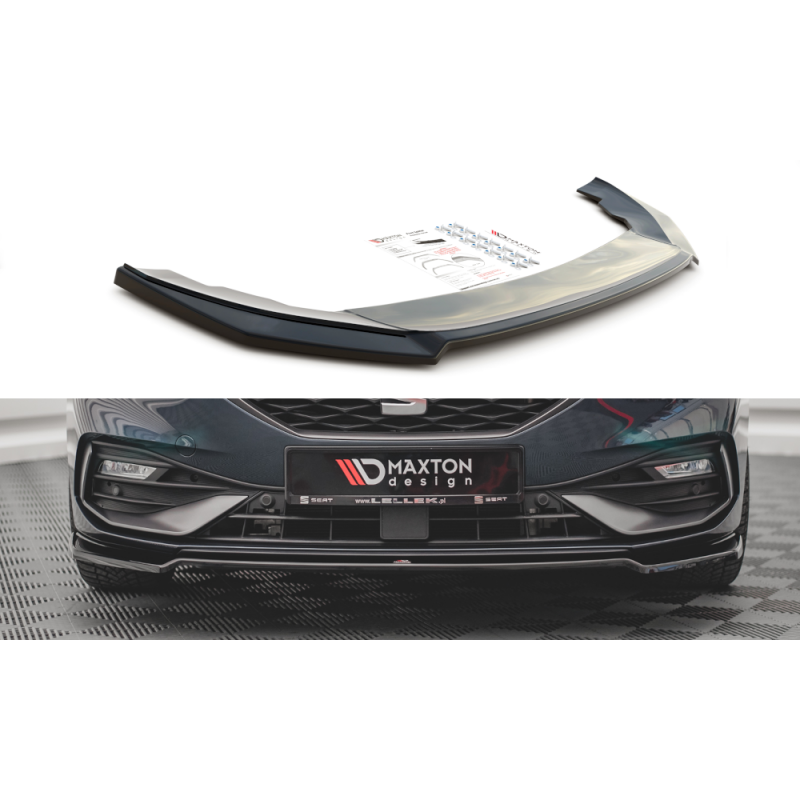 Lip V.4 Maxton Design Seat Leon Mk4 FR Hatchback / ST - Imagen 2