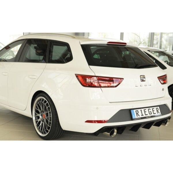 Difusor Rieger Seat Leon FR ST Mk3 FL (Con Enganche)