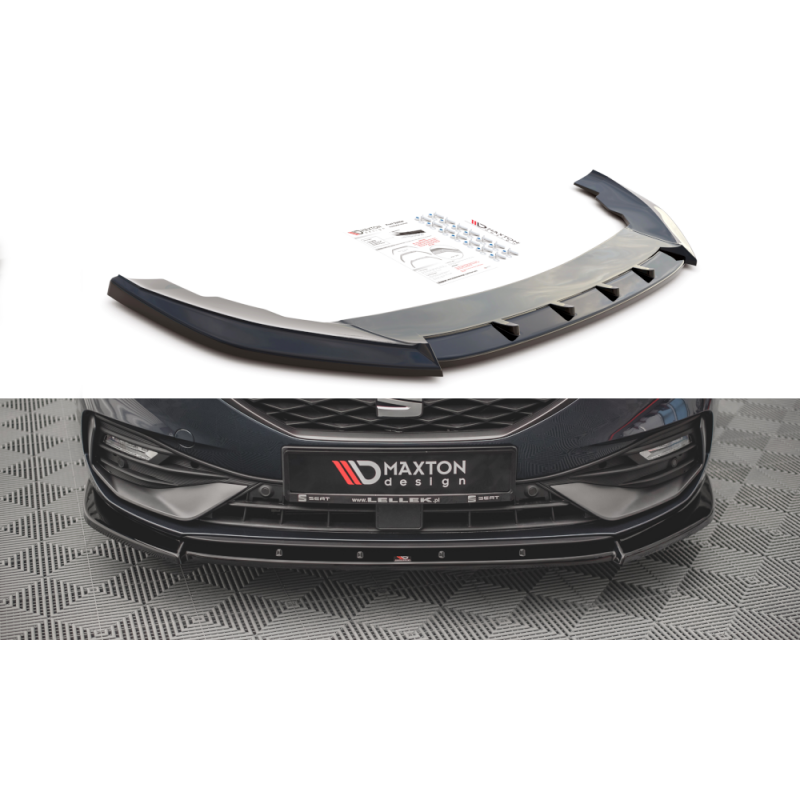 Lip V.1 Maxton Design Seat Leon FR Mk4 Hatchback / ST - Imagen 2