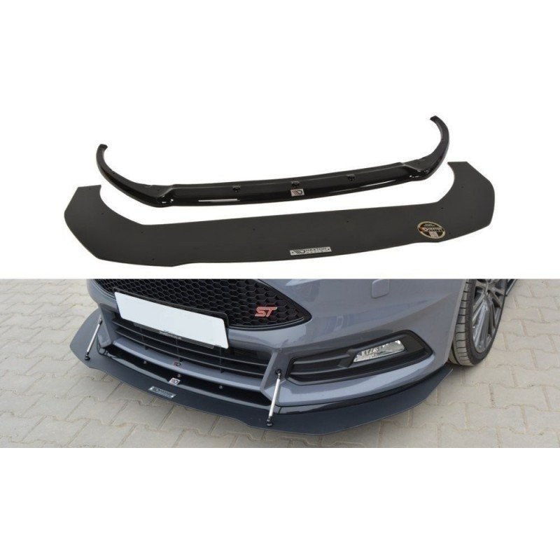 Lip Híbrido Maxton Design Ford Focus ST Mk3 - Imagen 2