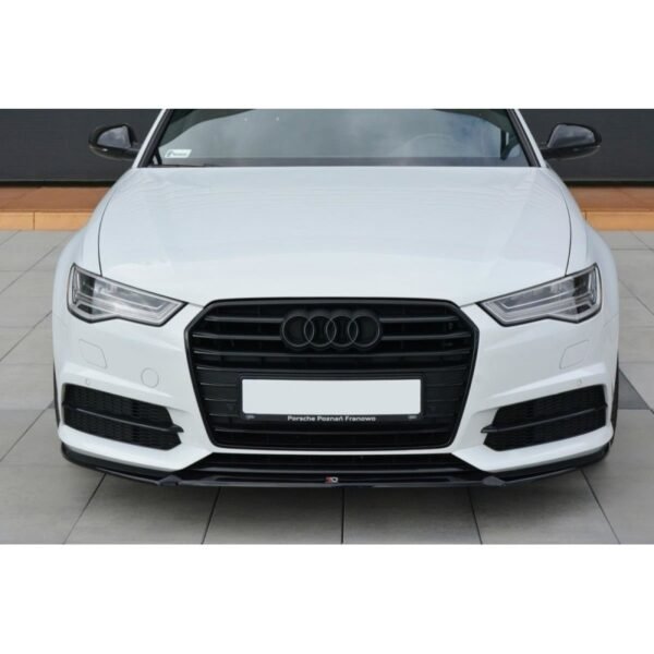 Lip V.1 Maxton Design Audi A6 C7 S-Line FL & Audi S6 C7 FL