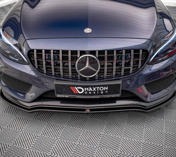 Lip V.1 Maxton Design Mercedes-Benz C43 W205 AMG Sedán / Estate