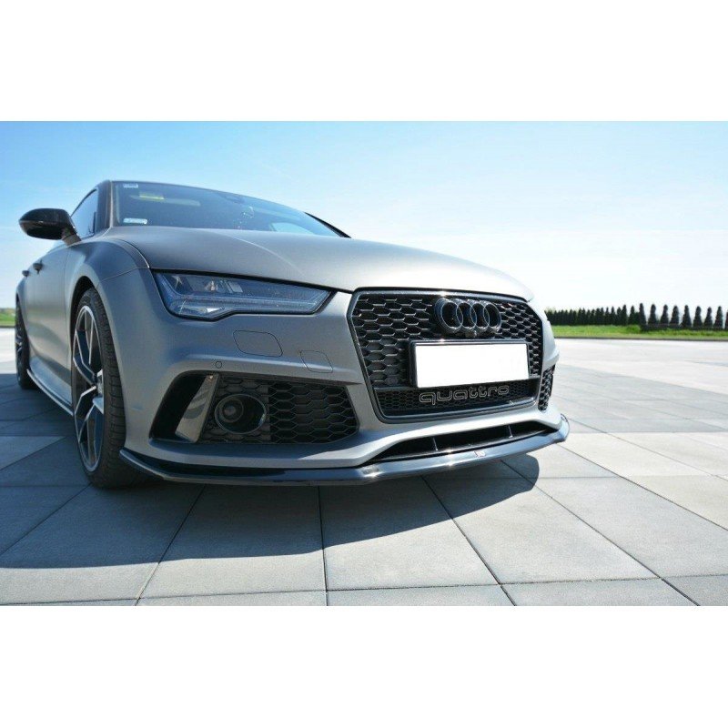 Lip V.2 Maxton Design Audi RS7 C7 FL - Imagen 4