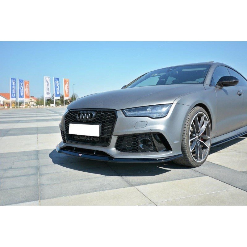 Lip V.2 Maxton Design Audi RS7 C7 FL - Imagen 5