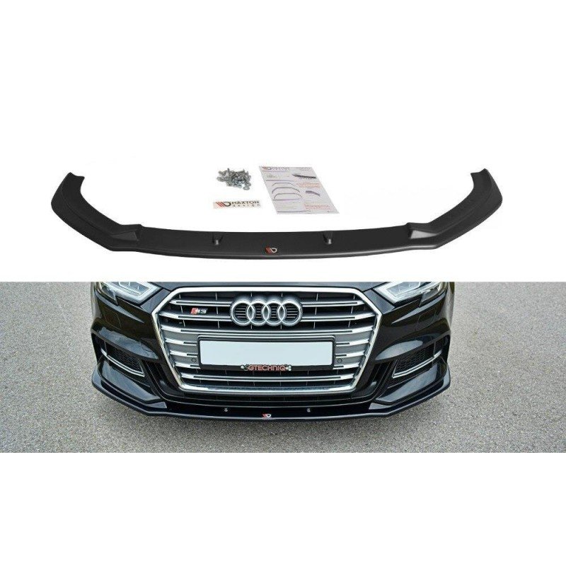 Lip V.2 Maxton Design Audi A3 S-Line 8V & Audi S3 8V FL - Imagen 2