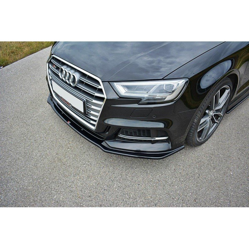Lip V.2 Maxton Design Audi A3 S-Line 8V & Audi S3 8V FL - Imagen 5