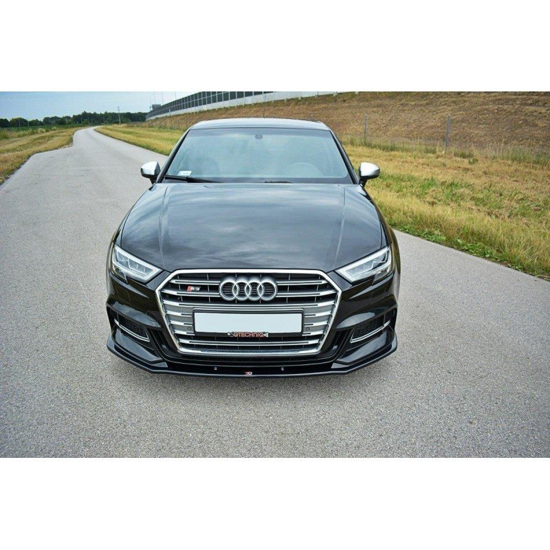 Lip V.2 Maxton Design Audi A3 S-Line 8V & Audi S3 8V FL