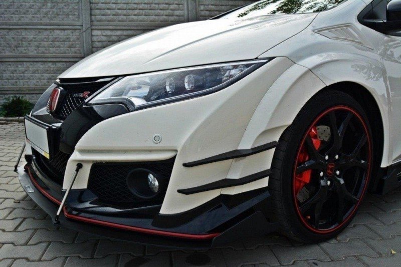 Lip Racing V.2 Maxton Design Honda Civic IX Type R - Imagen 4