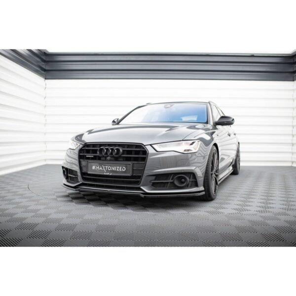 Lip V.1 Maxton Design Audi S6 C7 FL / A6 S-Line C7 FL / A6 C7 FL