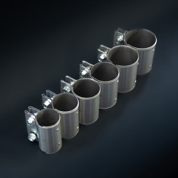 Abrazaderas de acero inoxidable para escapes 45-76.1mm