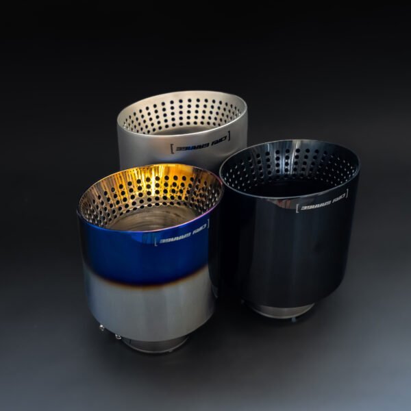 Cola de escape tipo AKRA varios colores 114mm